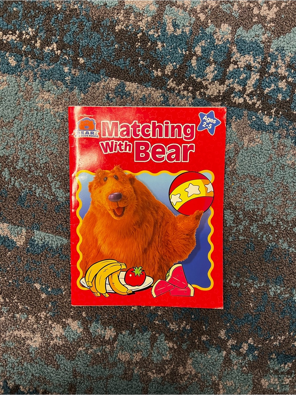 Bear in the Big Blue House Activity Book: NEW Preschool  Vintage Disney Channel